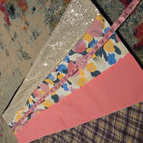 AUBRUINO Upcycled Skirt Medium NWT - Picture 11 of 16